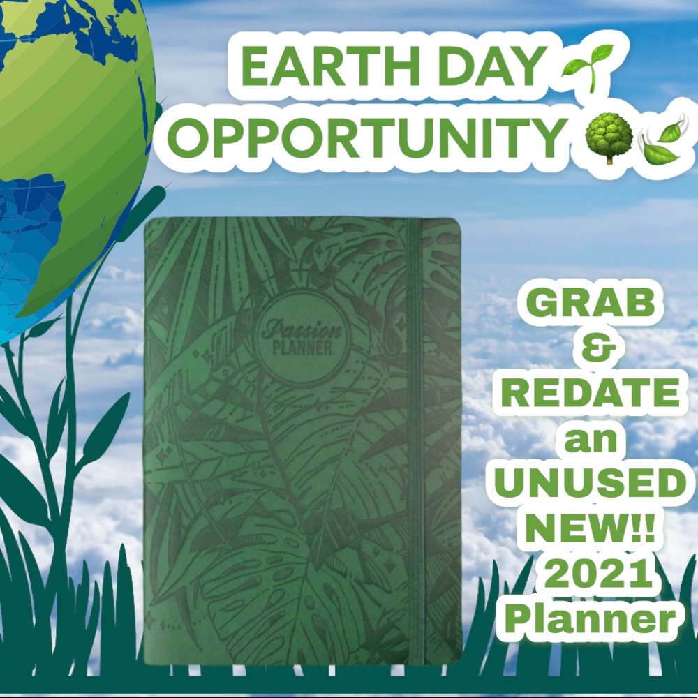 Passion Planner 2021: Green